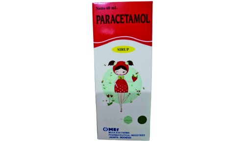 Paracetamol Sirup Mef 60 Ml Manfaat Harga Efek Samping Dosis