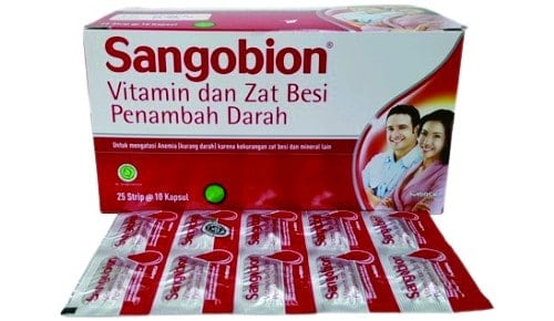Sangobion 10 Kapsul Sangobion 10 Kapsul