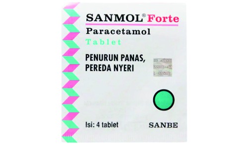 Sanmol 500 mg 4 Tablet Sanmol 500 mg 4 Tablet