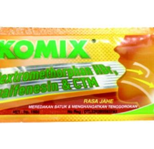 Komix Rasa Jahe Sachet