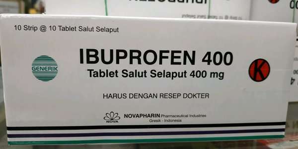 Ibuprofen 400 Mg Manfaat Harga Efek Samping Dosis Apotek 24 Jam