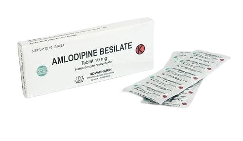 Amlodipine Besylate 10 Mg 10 Tablet (Generik) - Manfaat, Harga, Efek ...