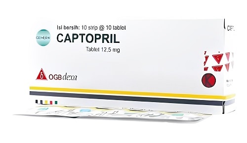 Captopril 12,5 mg 10 Tablet (Generik) Captopril 12,5 mg 10 Tablet (Generik)