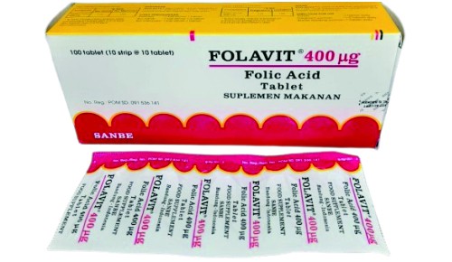 Folavit 400 Mcg 10 Tablet Folavit 400 Mcg 10 Tablet