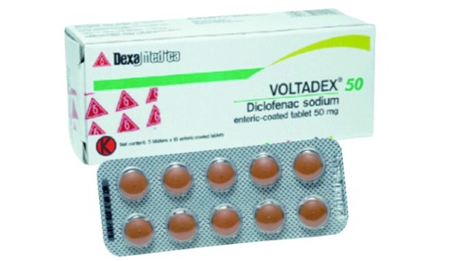 Voltadex 50 mg 10 Tablet Salut Enterik