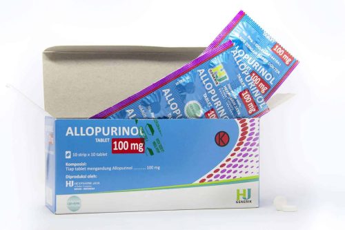 Allopurinol 100 (Generik - Hexapharm Jaya)