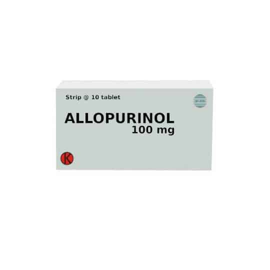 Allopurinol 100 (Generik - Rama Emeral Multi Sukses)