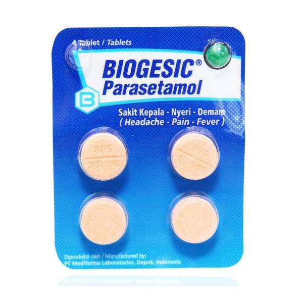 Biogesic Paracetamol Tablet