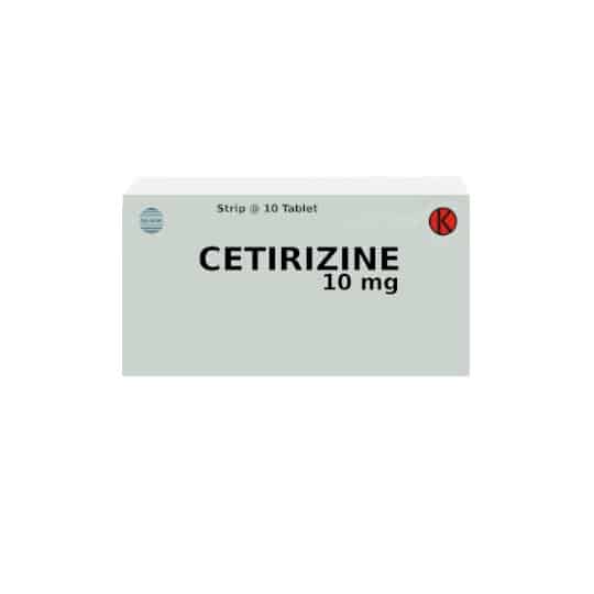 Cetirizine Hydrochloride 10 mg 10 Tablet (Generik - Futamed)
