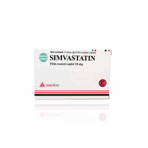 Simvastatin 10 mg 10 Tablet (Generik - Dexa Medica)