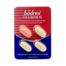 Bodrex Flu & Batuk Tidak Berdahak PE isi 4 Tablet