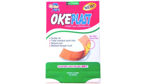 Okeplast Plester Kain 1 Lembar Okeplast Plester Kain 1 Lembar